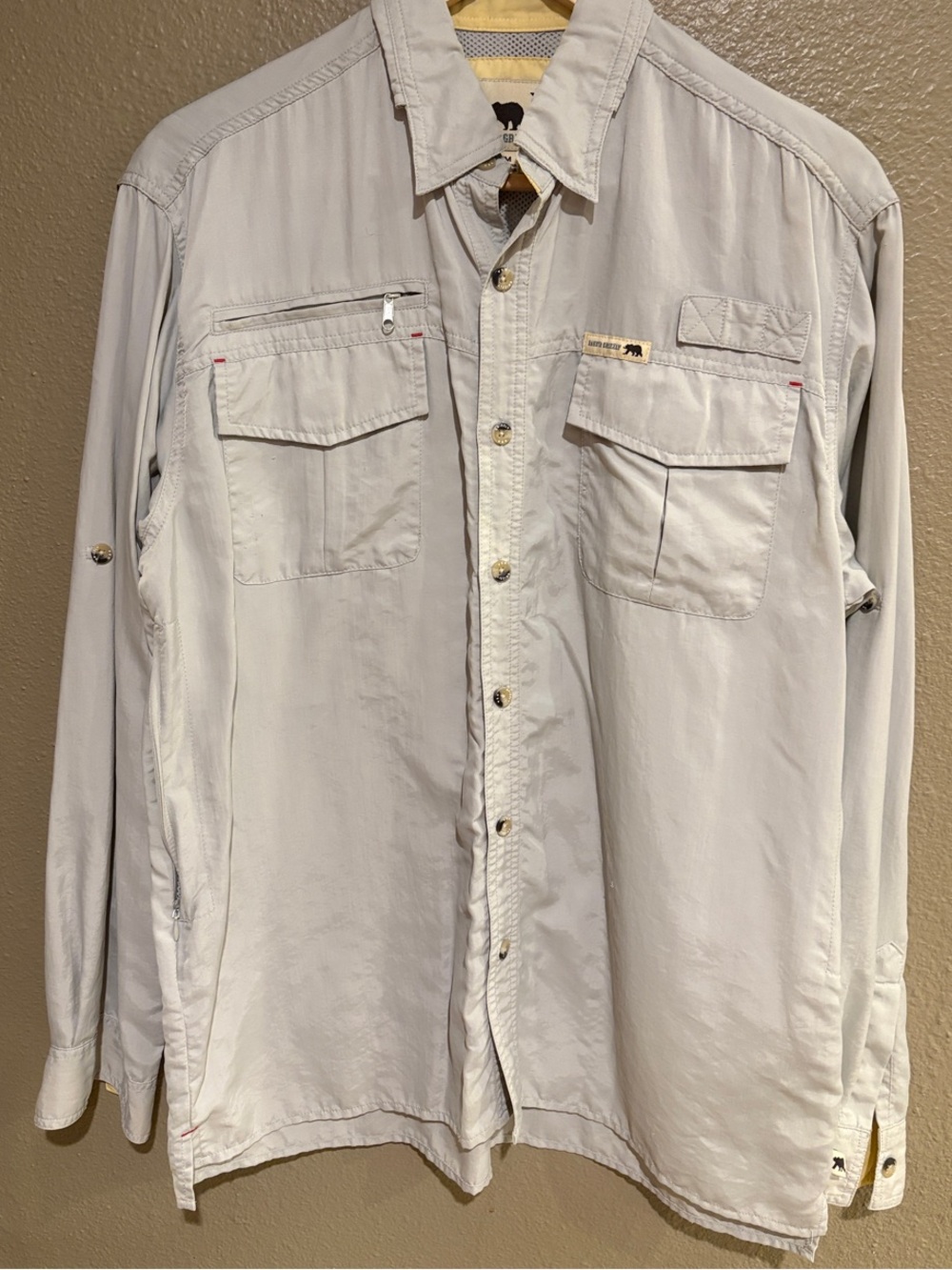 Dakota Grizzly Men’s M Vented Nylon Fishing Hiking Utility Shirt